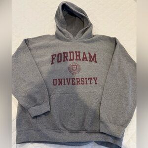 Fordham University Gray Hoodie